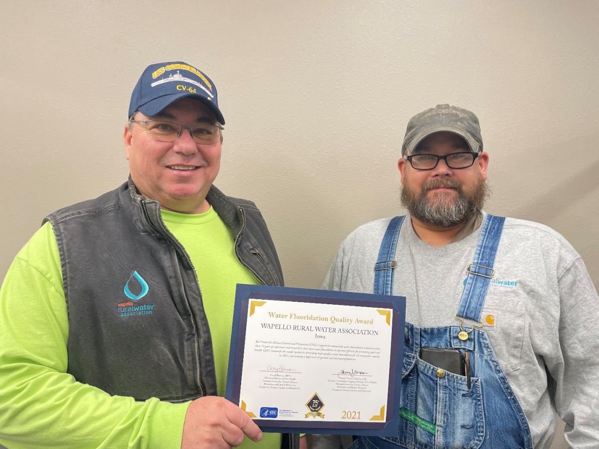 WRWA Fluoridation Award